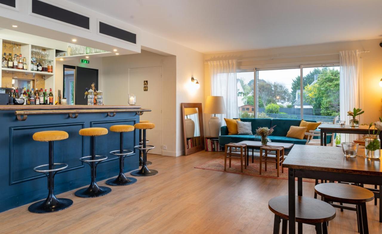 Hotel Restaurant La Voile Bleue Erdeven Dış mekan fotoğraf