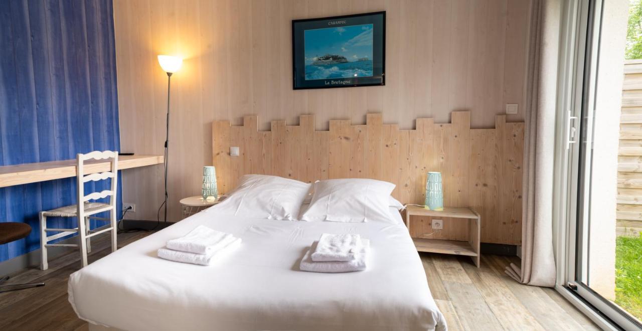Hotel Restaurant La Voile Bleue Erdeven Dış mekan fotoğraf